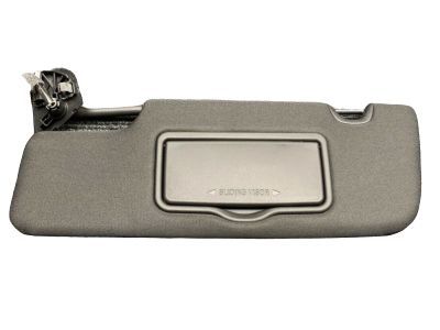 Ford DR3Z-6304105-DB Sunvisor, Charcoal Black, Driver Side