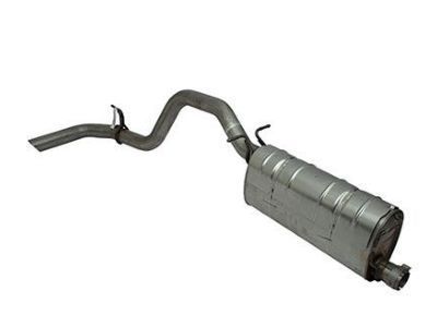Ford BC3Z-5230-B Muffler And Pipe Assembly - Rear, Front