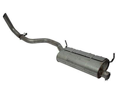 Ford BC3Z-5230-B Muffler And Pipe Assembly - Rear, Front