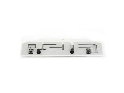 Ford FL3Z-16720-F Nameplate, Black/Red, Front Driver Side