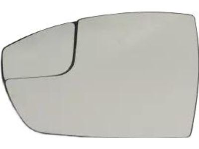 Ford GN1Z-17K707-A Mirror Glass - Wide Angle - Adhesve, Driver Side