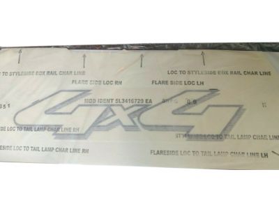 Ford 4L3Z-9925622-EAA Decal, Arizona Beige, Rear