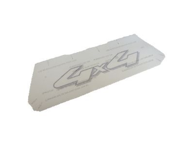 Ford 4L3Z-9925622-EAA Decal, Arizona Beige, Rear
