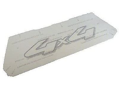 Ford 4L3Z-9925622-EAA Decal, Arizona Beige, Rear