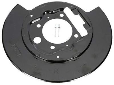 Ford 4L3Z-2C028-AA Backing Plate, Rear Passenger Side