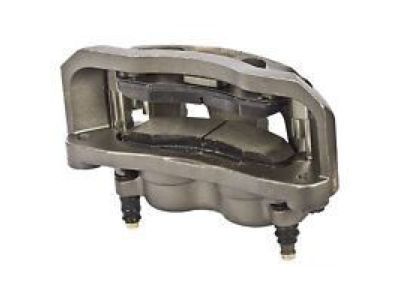 Ford F4TZ-2V130-AARM Caliper With Pads, Passenger Side