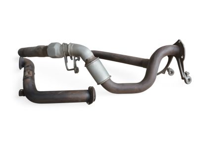 HC3Z-5230-F Ford Rear Muffler, Front Product Photo 2 of 2