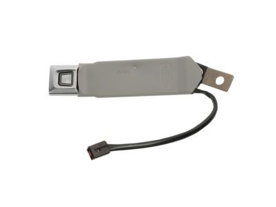 Ford F5AZ-5461203-E Buckle End, Prairie Tan/Slate Blue, Front Driver Side