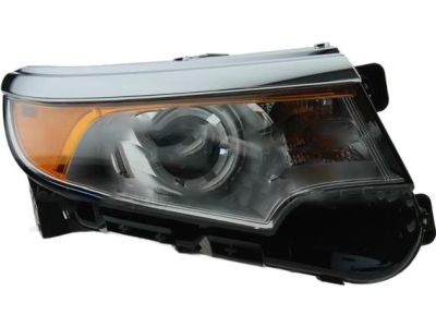 Ford BT4Z-13008-JCP Headlamp Assembly Without Bulbs, Passenger Side