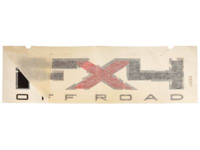 Ford 9L3Z-9925622-AA Decal, Red/Silver, Rear