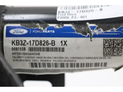 KB3Z-17D826-B Ford Bar Assembly - Towing Product Photo 3 of 4