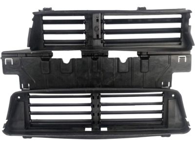 Ford HS7Z-8475-C Radiator Shutter Assembly, Front