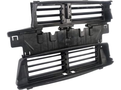 Ford HS7Z-8475-C Radiator Shutter Assembly, Front