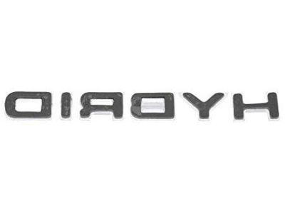 Ford 9E5Z-5442528-A Nameplate, Rear