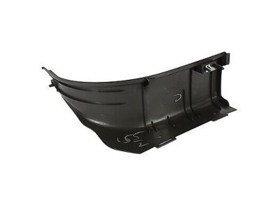 Ford 7C3Z-2502344-CA Cowl Kick Panel, Charcoal/Steel Gray, Passenger Side