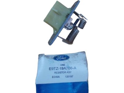Ford E9TZ-19A706-A Resistor Assembly, Front