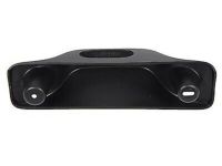 Ford 4L3Z-15264B82-AAA Sunvisor Cover, Black, Passenger Side