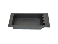 Ford BC3Z-2813530-A Storage Box Tray, Charcoal/Steel Gray, Front