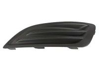 Ford D2BZ-15266-BA End Cover, Black, Front Driver Side