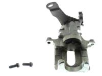 Ford C1BZ-2552-A Caliper, Red, Rear Passenger Side