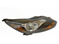Ford BM5Z-13008-H Headlamp Assembly, Black, Front Passenger Side