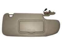 Ford AE5Z-5404104-AA Sunvisor, Black, Passenger Side