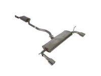 Ford CT4Z-5230-A Muffler & Pipe, Front