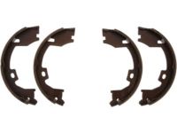 Ford 8C3Z-2648-A Parking Brake Shoes, Rear