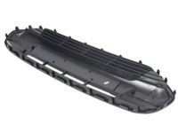 Ford DT1Z-17E810-B Center Grille, Black, Front