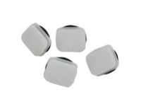Ford -W713590-S300 Reveal Molding Clip, White