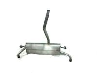 Ford 7L2Z-5230-A Muffler & Pipe, Rear