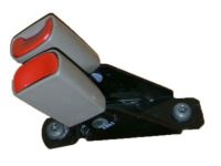 Ford 1L2Z-78613D48-AAB Buckle End, Black/Camel/Gray, Rear