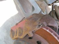 Ford F1TZ-2V120-ARM Caliper Assembly - Brake - Less Pads, Passenger Side