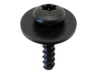 Ford -W702413-S307 Fender Liner Screw, Luxurious Chrome, Front