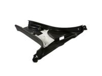 Ford DG1Z-5424356-AB Lower Center Pillar Trim, Charcoal Black, Passenger Side