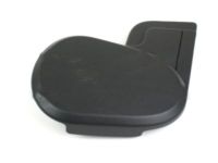 Ford 8C3Z-2661346-DA Latch Cover, Black/Steel Gray, Rear Passenger Side