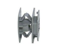 Ford -W716350-S300 Rocker Molding Retainer, Black