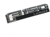 Ford FL3Z-16720-F Nameplate, Black/Red, Front Driver Side
