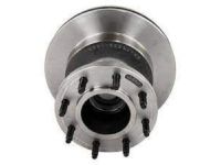 Ford F-250 Super Duty Brake Disc - 1C3Z-1V102-BB Front Hub