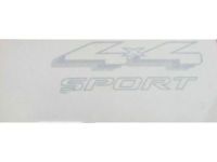 Ford YL5Z-9942528-CAB Decal, Silver, Rear