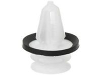 Ford -W713297-S300 Trim Panel Retainer, White/Yellow, Lower Passenger Side