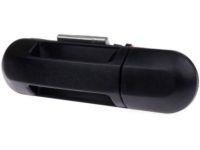 Ford Explorer Sport Trac Door Handle - 6L2Z-7826605-AA Handle, Outside, Black, Rear Outer Driver Side