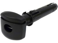 Ford CU5Z-96610A16-BB Headrest Guide, Charcoal Black, Front Passenger Side