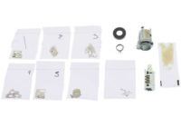 Ford 8S4Z-5421990-A Lock Cylinder, Front Passenger Side