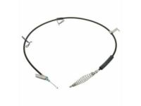 Ford F-250 Super Duty Parking Brake Cable - 6C3Z-2A635-B Rear Cable, Driver Side