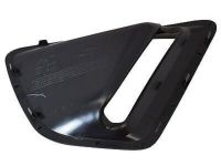 Ford AE8Z-17E810-CA End Cover, Black, Front Passenger Side