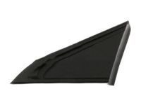 Ford FT4Z-17074-AB Upper Trim, Black, Front Passenger Side