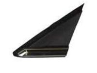 Ford ES7Z-16003-DA Upper Molding, Black, Front Driver Side