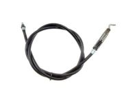Ford Excursion Parking Brake Cable - YC3Z-2A635-BA Rear Cable, Driver Side