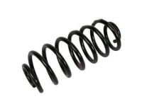 Ford Crown Victoria Coil Springs - 6W7Z-5560-B Coil Spring, Purple, Rear